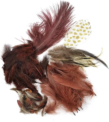 Miniatura 2 de Touch of Nature Jaspe de plumas planas de pavo sueltas empaquetadas 14GM 1pkg