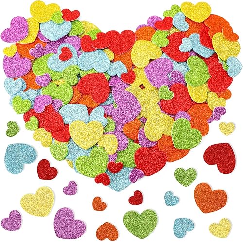 Miniatura 8 de JULBEAR - 300 unidades de calcomanías de espuma de Pascua, calcomanías de primavera, calcomanías decorativas en masa con forma de huevo, conejo