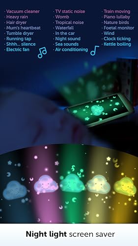 Baby White Noise - Babies relaxing sleep sounds, music and melodies
