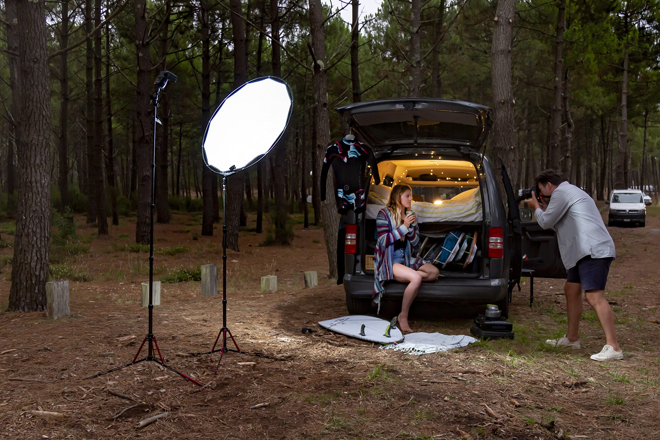 Manfrotto Dyfuzor HaloCompact 82 cm miękki srebrny, LL LR3320