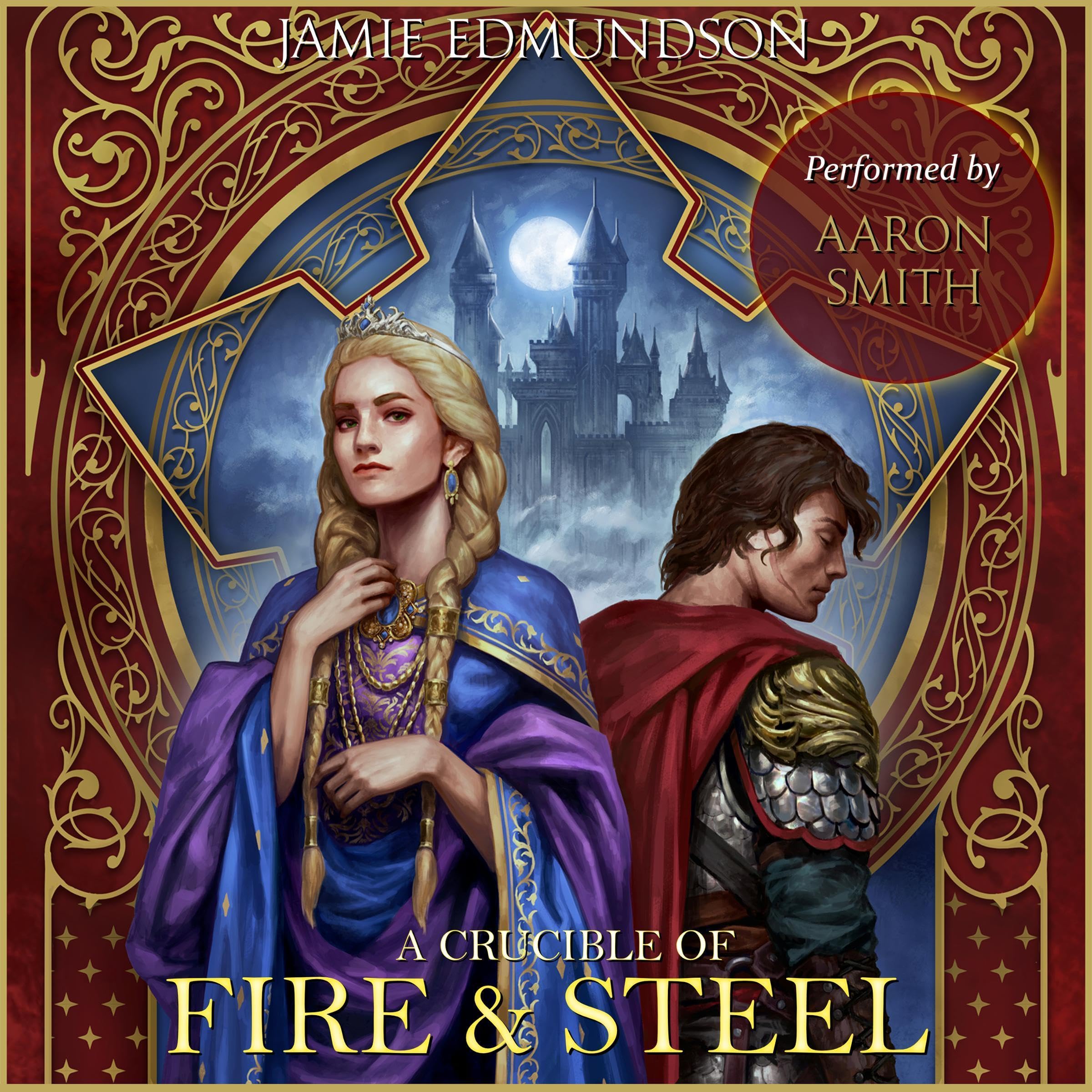 Cover art for A Crucible of Fire and Steel