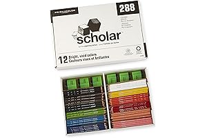 Prismacolor Ebony Pencils: Fine-Tipped Precision for Detailing and Drawing