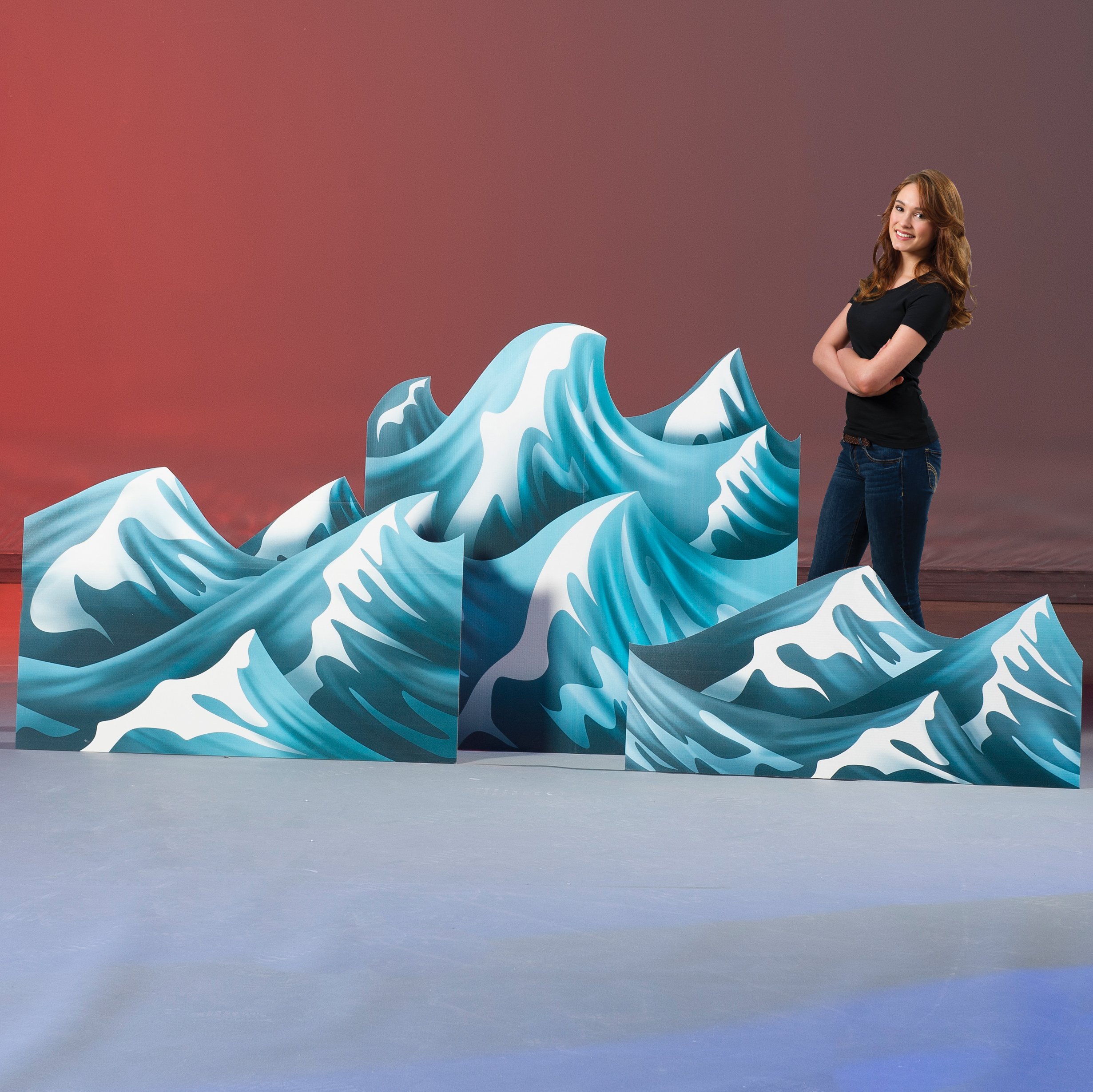 Buy 3 ft. 9 in. Pirate Seven Seas Adventure Wave Standees Standup Photo