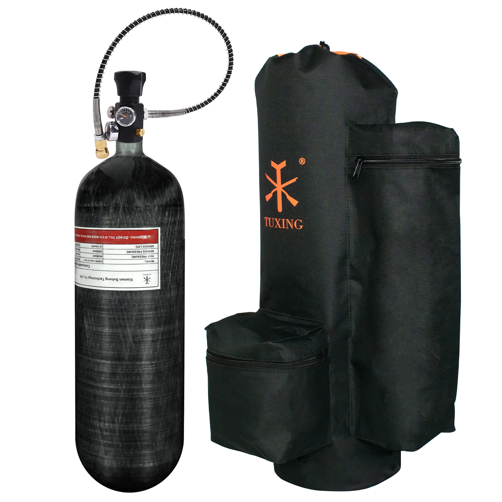 Amazon.com : TUXING 4500Psi High Pressure Composite Cylinder, 3L