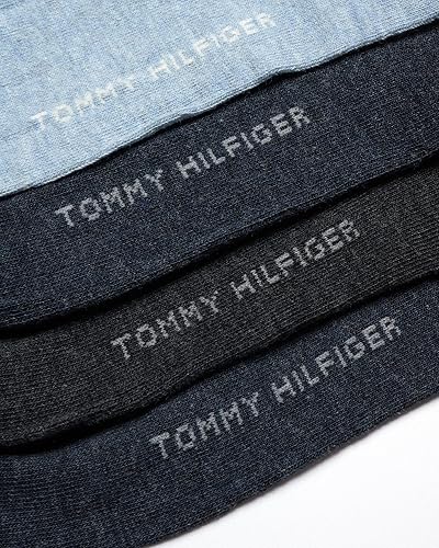 Miniatura 4 de Tommy Hilfiger Calcetines de vestir para hombre, paquete de 8 calcetines elásticos cómodos para hombre, calcetines de trabajo transpirables para