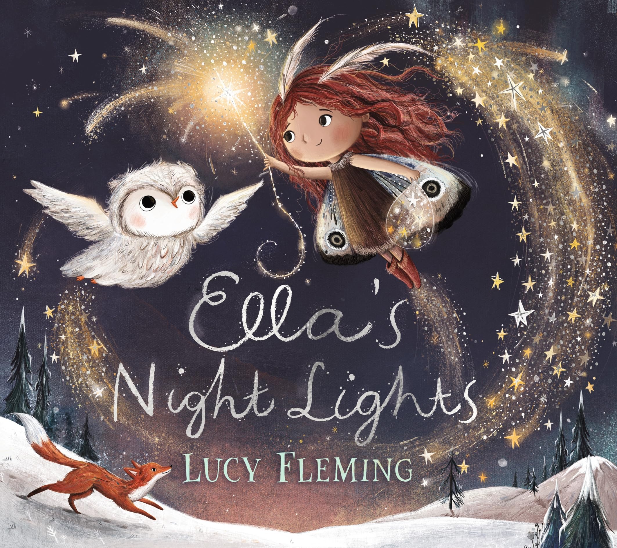 Ella's Night Lights by Lucy Fleming (Board book)