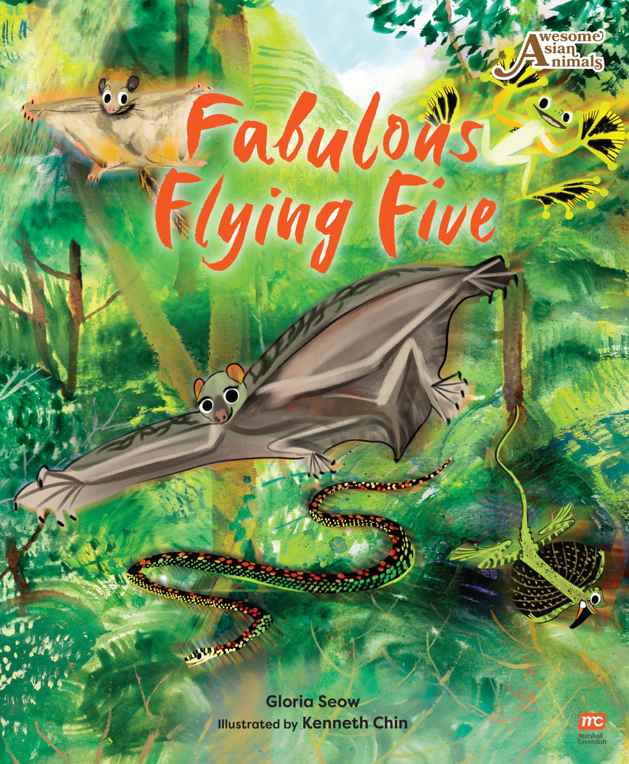 Fabulous Flying Five (Awesome Asian Animals)