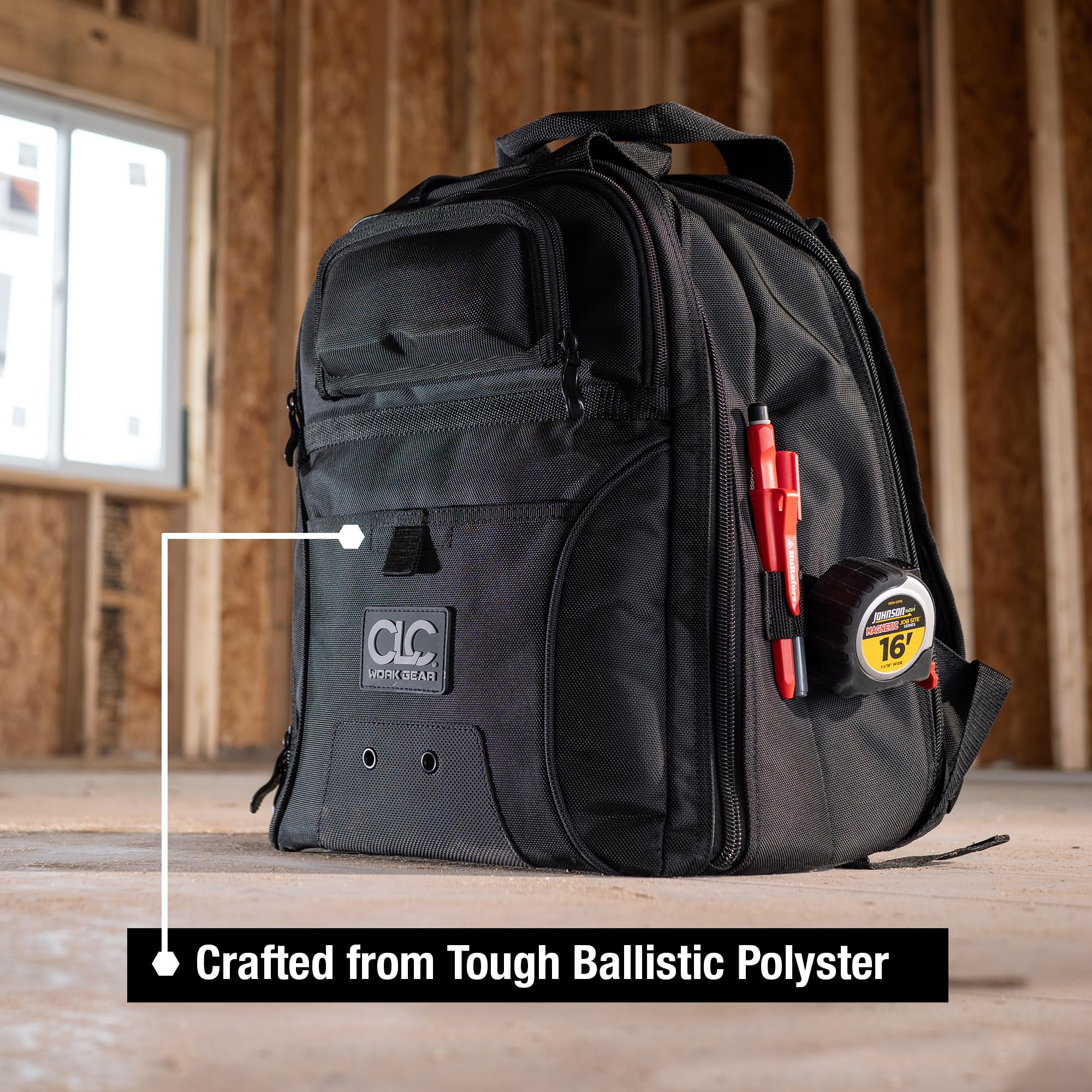 Custom Leathercraft Tool Backpack - 75 Pockets -5