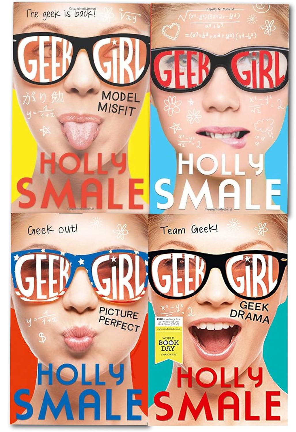 Geek Girl Series Holly Smale 4 Books Collection Set (Picture Perfect