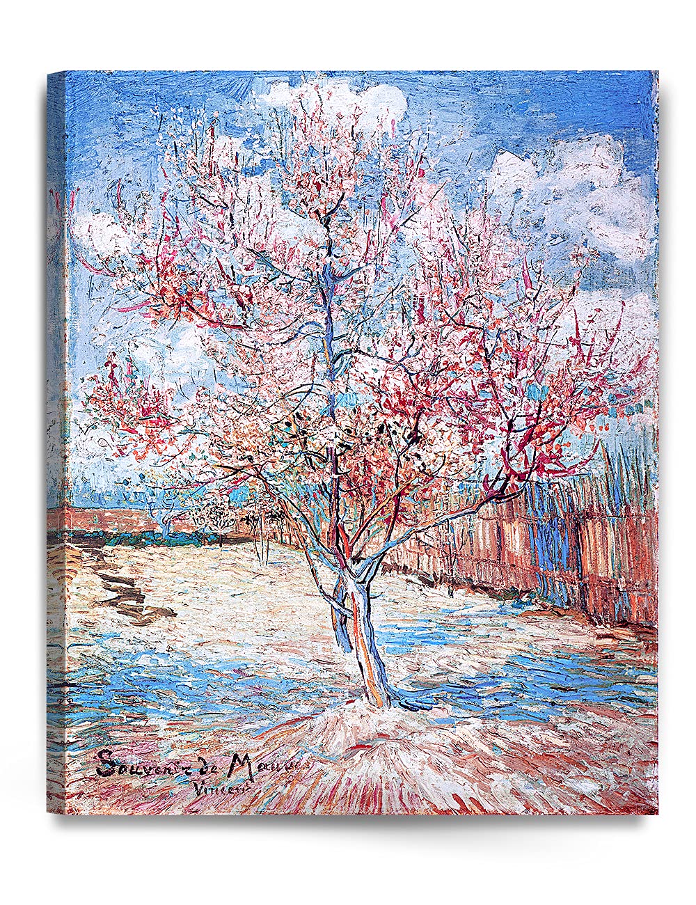 DECORARTS - Reminiscence of Mauve. Vincent Van Gogh Reproductions. Giclee Print for Wall Decor. 24x30