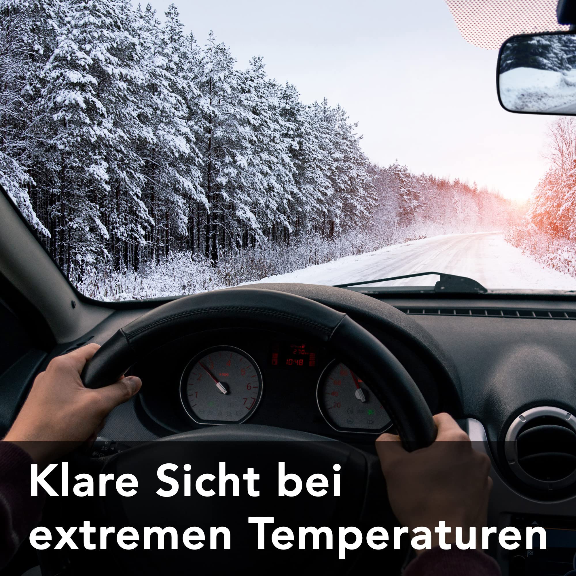Alpino Scheibenfrostschutz KONZENTRAT bis -70°C (2x5 Liter) | Ergibt bis zu 30L | Schlierenfrei & Langzeit-Frotstschutz | Frostschutzmittel Scheibenwaschanlage, Scheibenreiniger Auto, Frostschutz