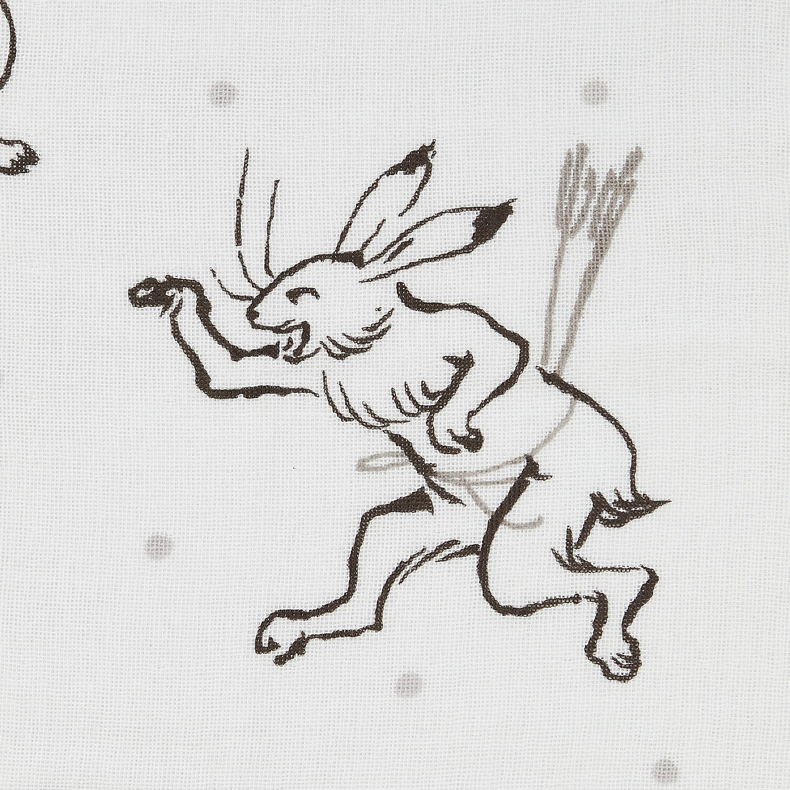 Amazon｜丸眞 フェイスタオル 高山寺認定 鳥獣人物戯画 34×80cm 遊戯