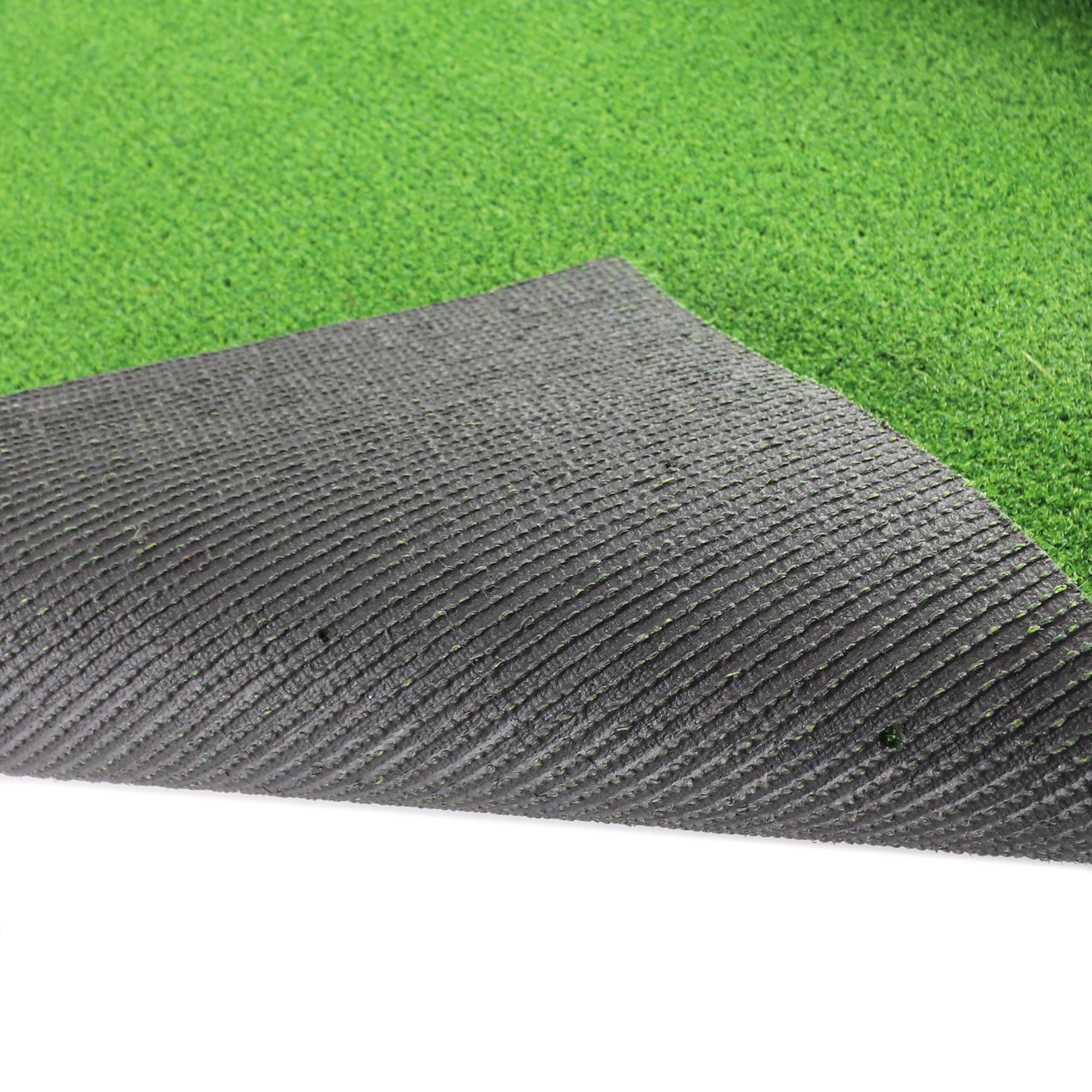 Primaflor Kunstrasen Color Wave B1 | Grün | 200x50 cm | 8 mm | B1 schwer entflammbar | wasserdurchlässig | UV-beständig | Rasenteppich für innen und außen | Outdoor Bodenbelag