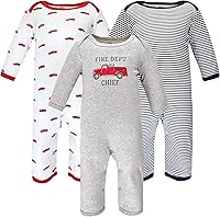 Vista 1 de Hudson Baby - Enterizos de algodón para niñas bebés