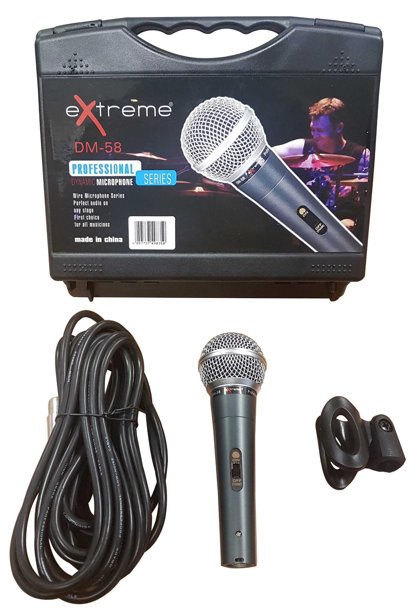 d_muteking  Amazon.com: Extreme DM58 Dynamic Microphone Voice Singing Karaoke