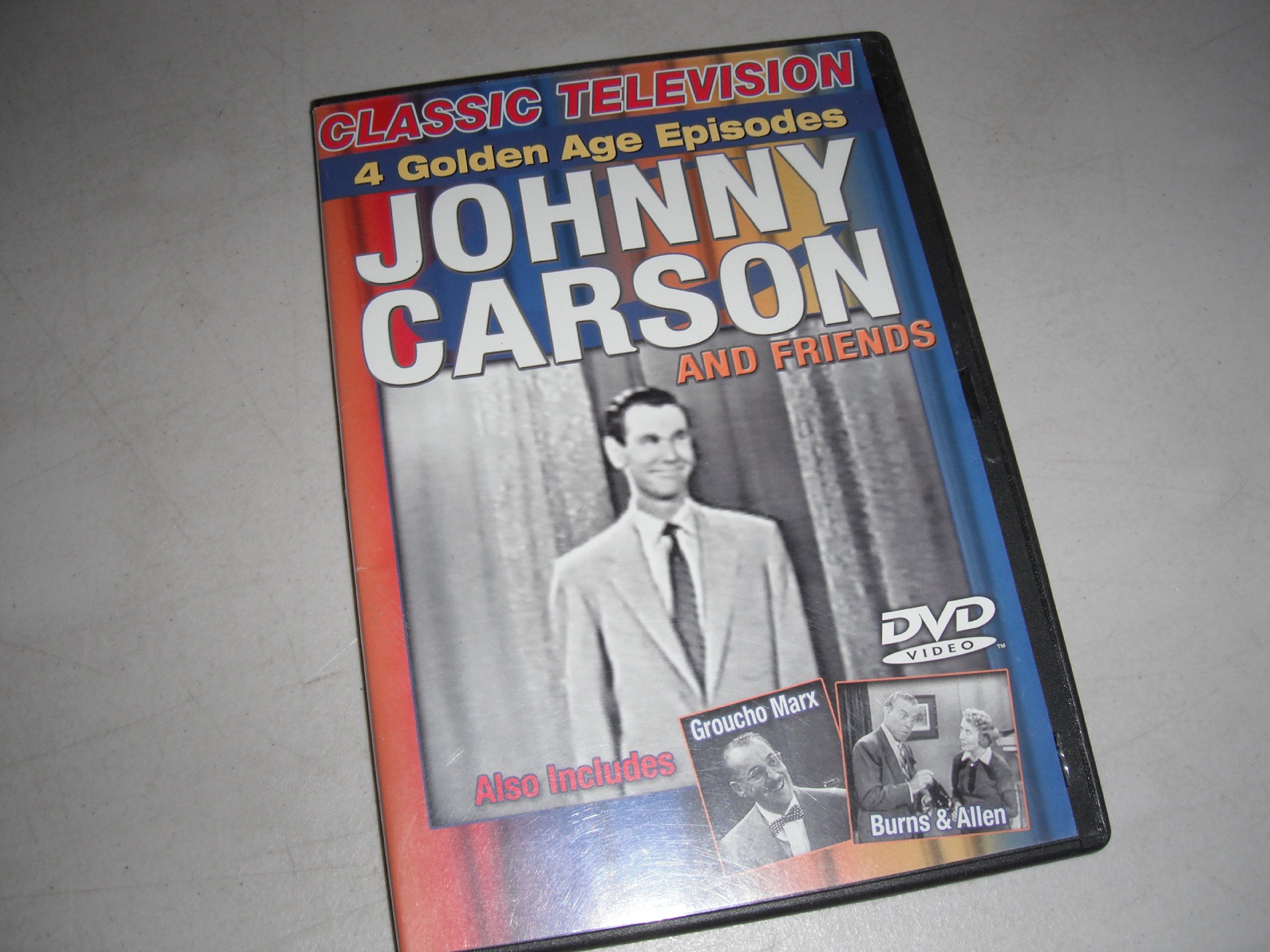 Johnny Carson & Friends - Groucho Marx, Burns & Allen, Rudy Vallee [DVD]