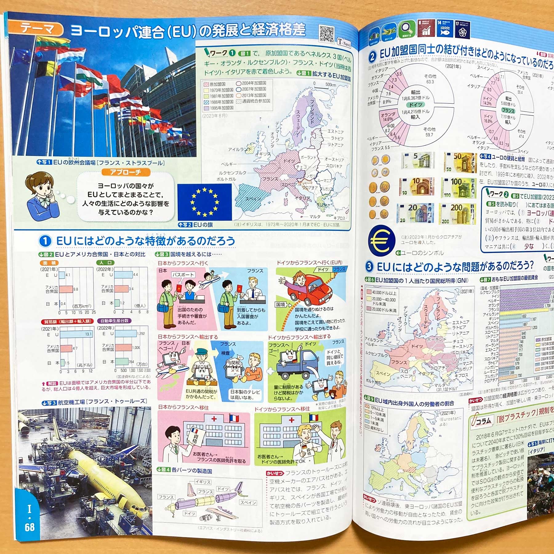 Amazon.co.jp: 2024年度版「ニュースタイル ビジュアル 地理1と2 2冊