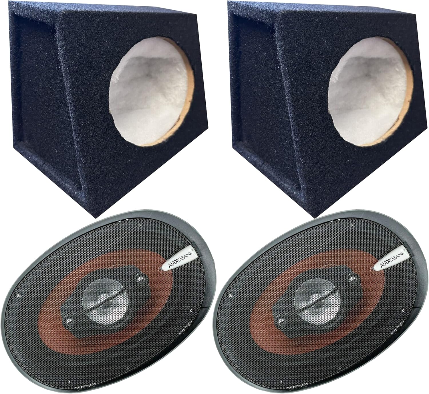 Amazon.com: Audiobank AB-790 6x9 1000 W -Way Car Audio Stereo Coaxial ...