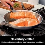 Ninja EverClad Stainless Steel Cookware 7 Piece Pots & Pans Set, Cookware Set, All Stovetops & Induction, Oven Safe to 600°F, Tri-Ply Commercial-Grade, C99007