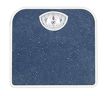 GVC Weight Machine | Iron Analog Weighing Scale | Full Metal Body With Anti-Skid Mat | Capacity: 130Kg, Blue