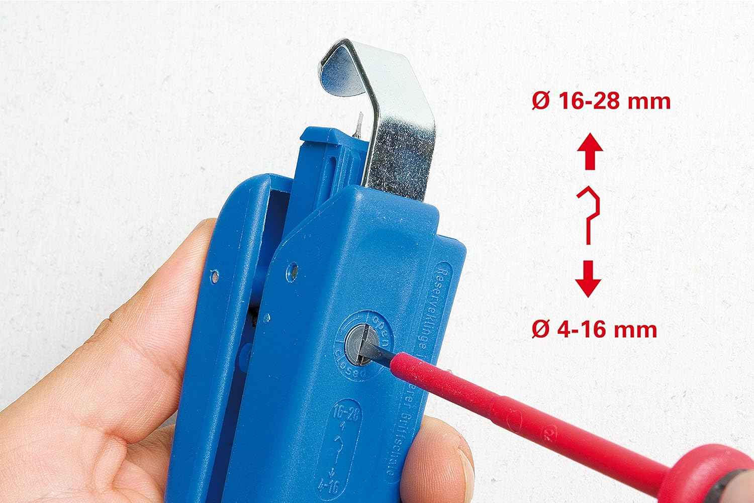 Best Cyber Monday 🔥 WEICON Duo-Stripper No.200 for cable & wire stripping, blue/red, 160mm