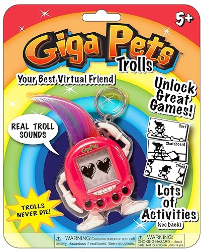 Miniatura 2 de Top Secret Toys Giga Pets Trolls Virtual Pet - Juguete electrónico