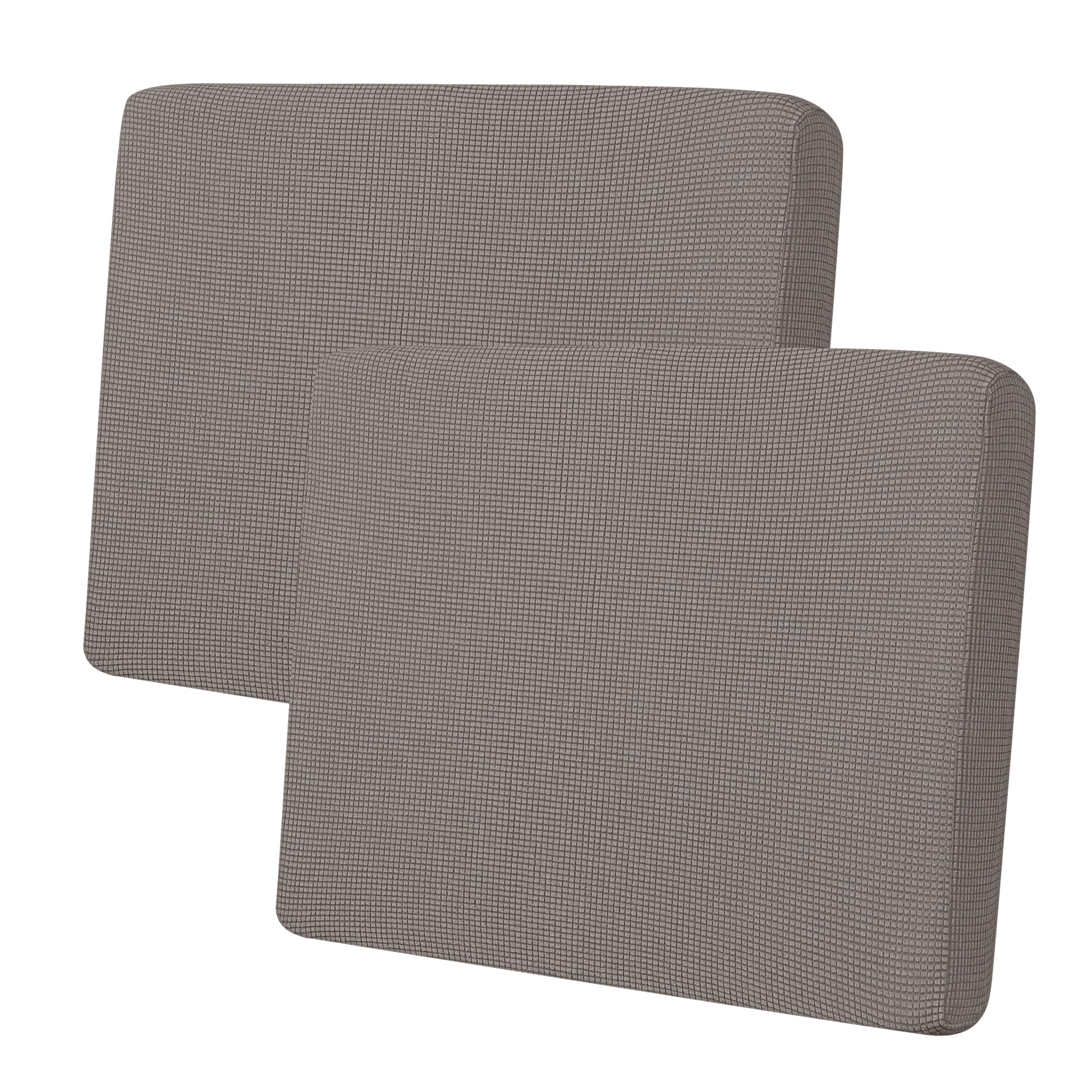Easy-Going Stretch 2 Pieces Couch Cushion Cover for Sofa Seat