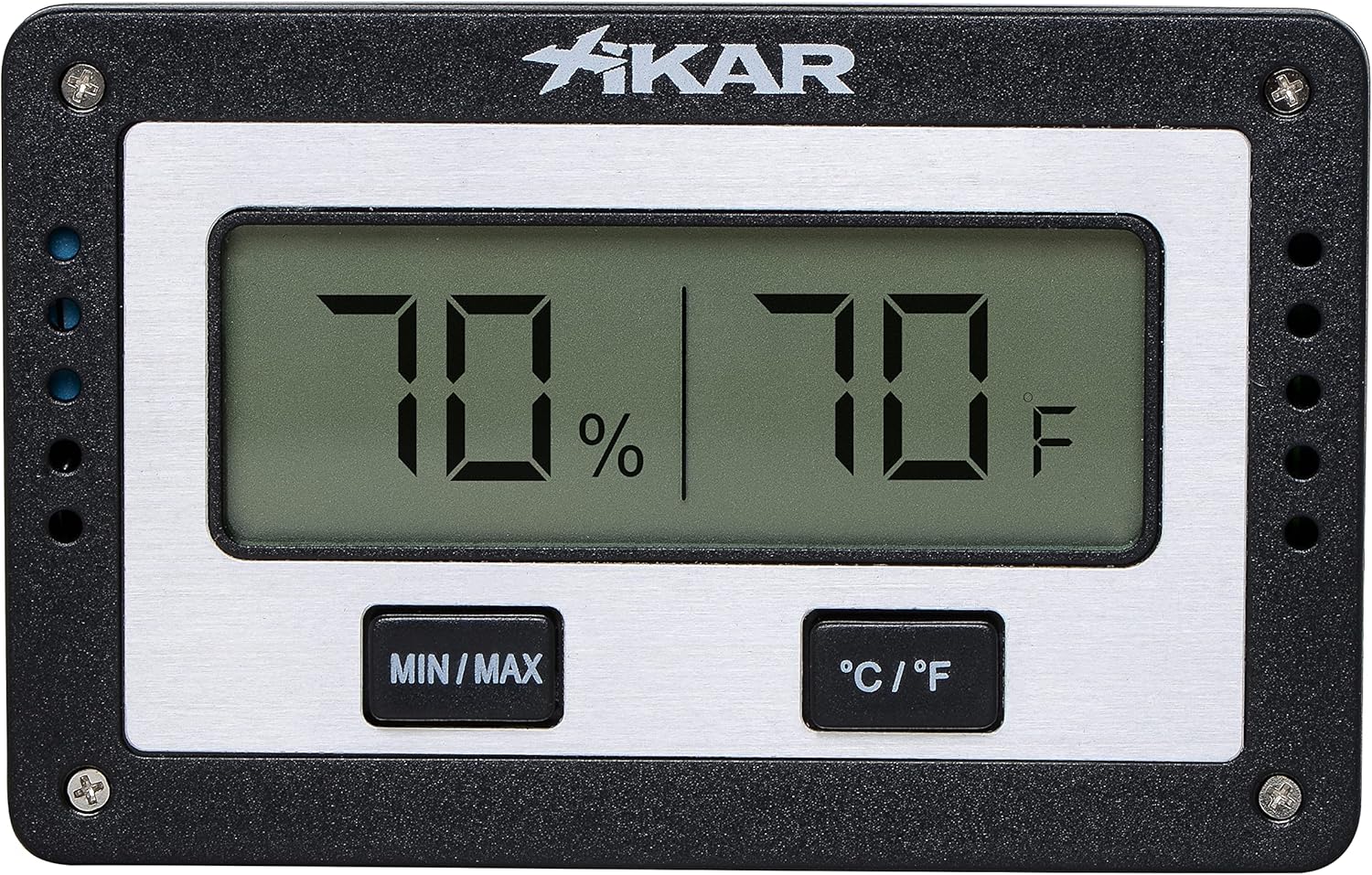 Xikar Deluxe Calibratable Digital Hygrometer Thermometer Amazon.co.uk