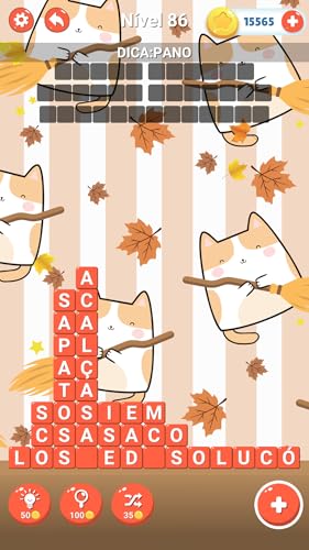 Word4Fun: Caca palavras portugues palavras cruzadas jogos gratis & A Sopa de letras encontrar adivin