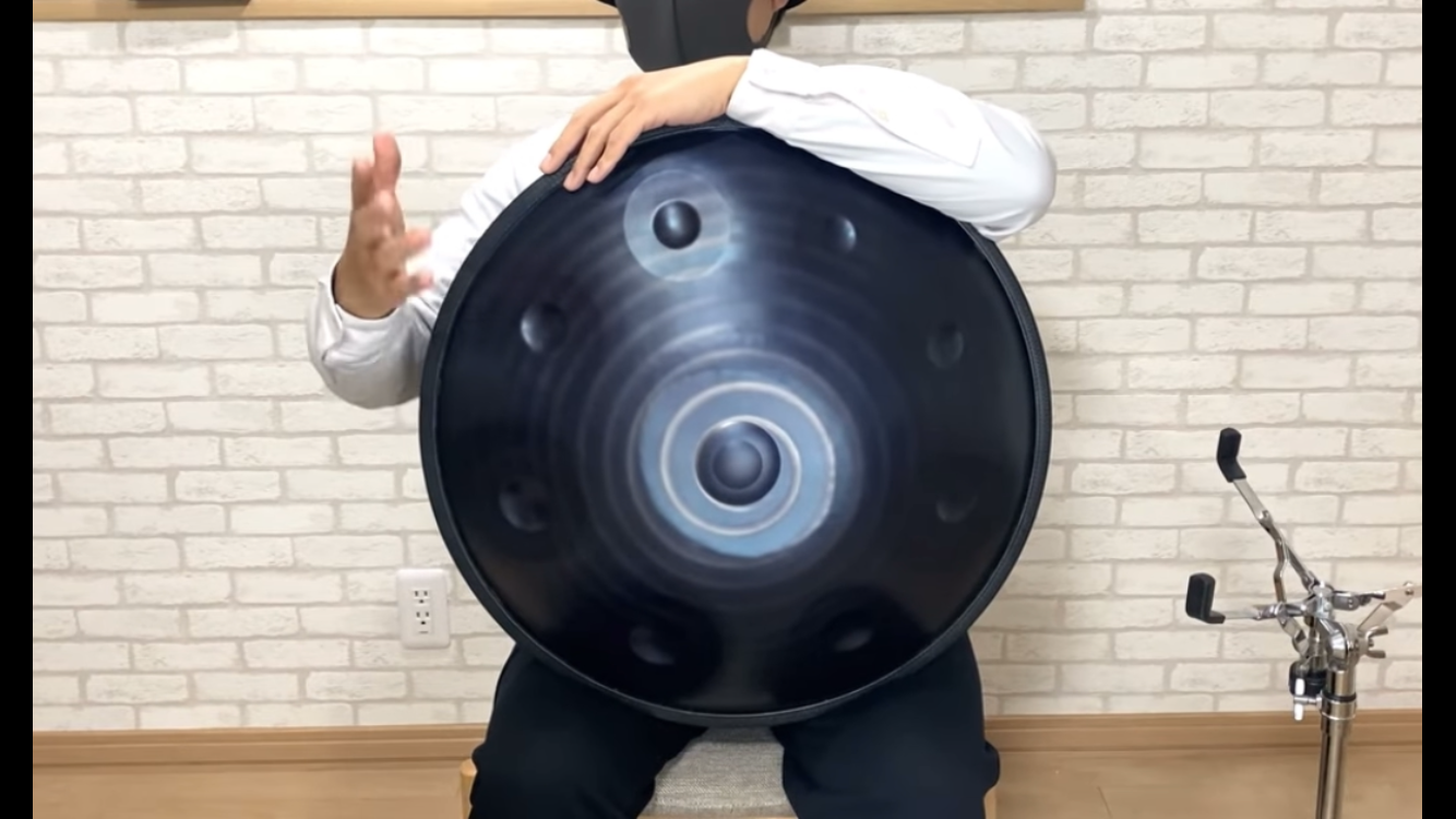 Amazon | 弥音閣ハンドパン - 432Hz D調、心を癒す音楽体験 ハンド