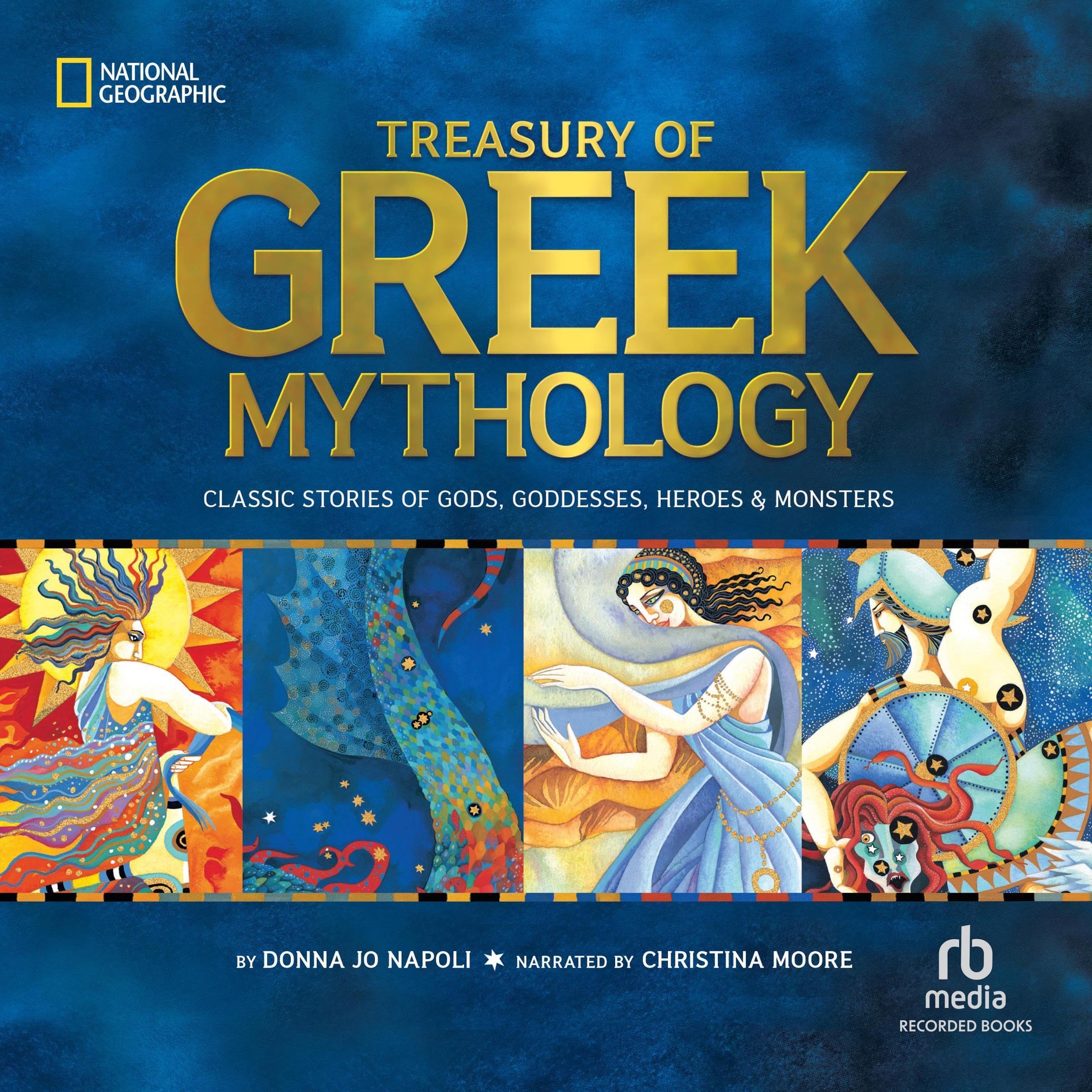 Cover art for Treasury of Greek Mythology