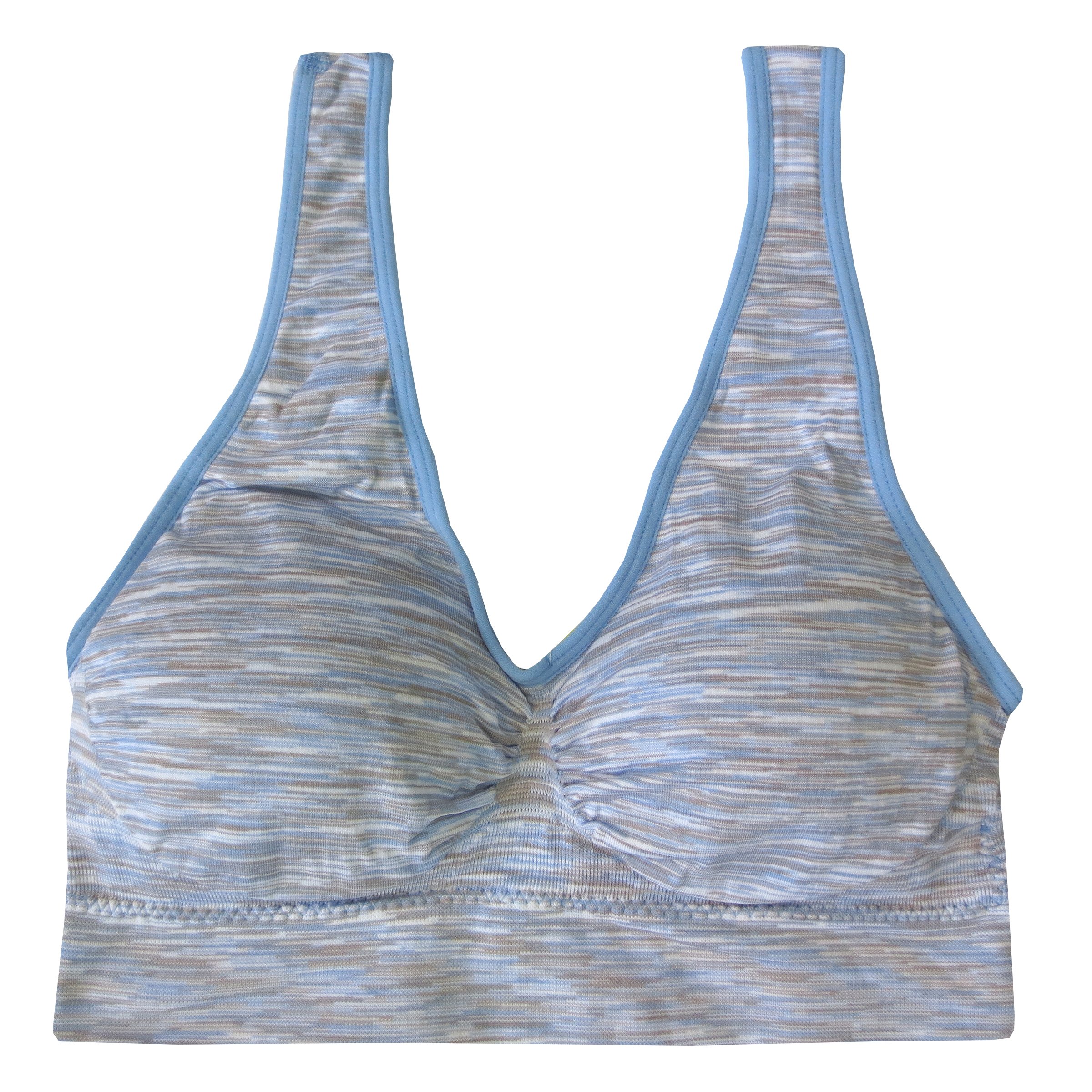 Coobie Seamless Heathered Comfort Bra, One Size