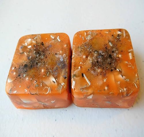 Orange Glow 2 Mini Cube Tower Busters Crystal Orgone (naranja brillante) Orange Glow 2 Mini Cube Tower Busters Crystal Orgone (naranja brillante)