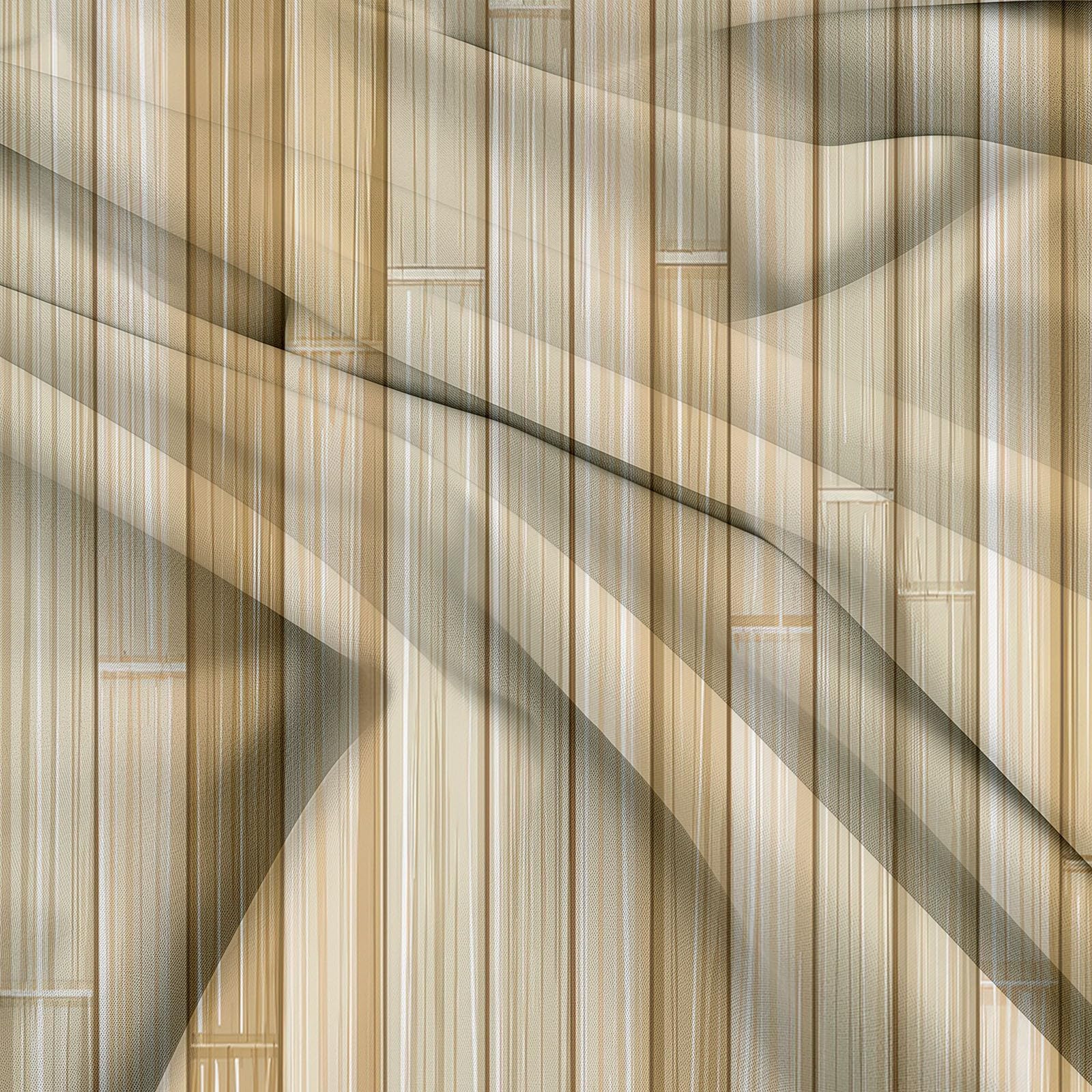 Zestaw pościeli w japońskim stylu (Wafu) 260 x 220 cm, zestaw pościeli z drewna bambusowego, miękkie, dwustronne, 3-częściowe, beżowe poszewki na kołdrę z 2 poszewkami na poduszki, zestawy łóżek super