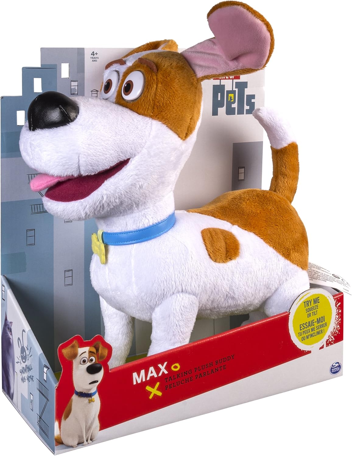 New Product The Secret Life of Pets - Max 12 Talking Plush Buddy