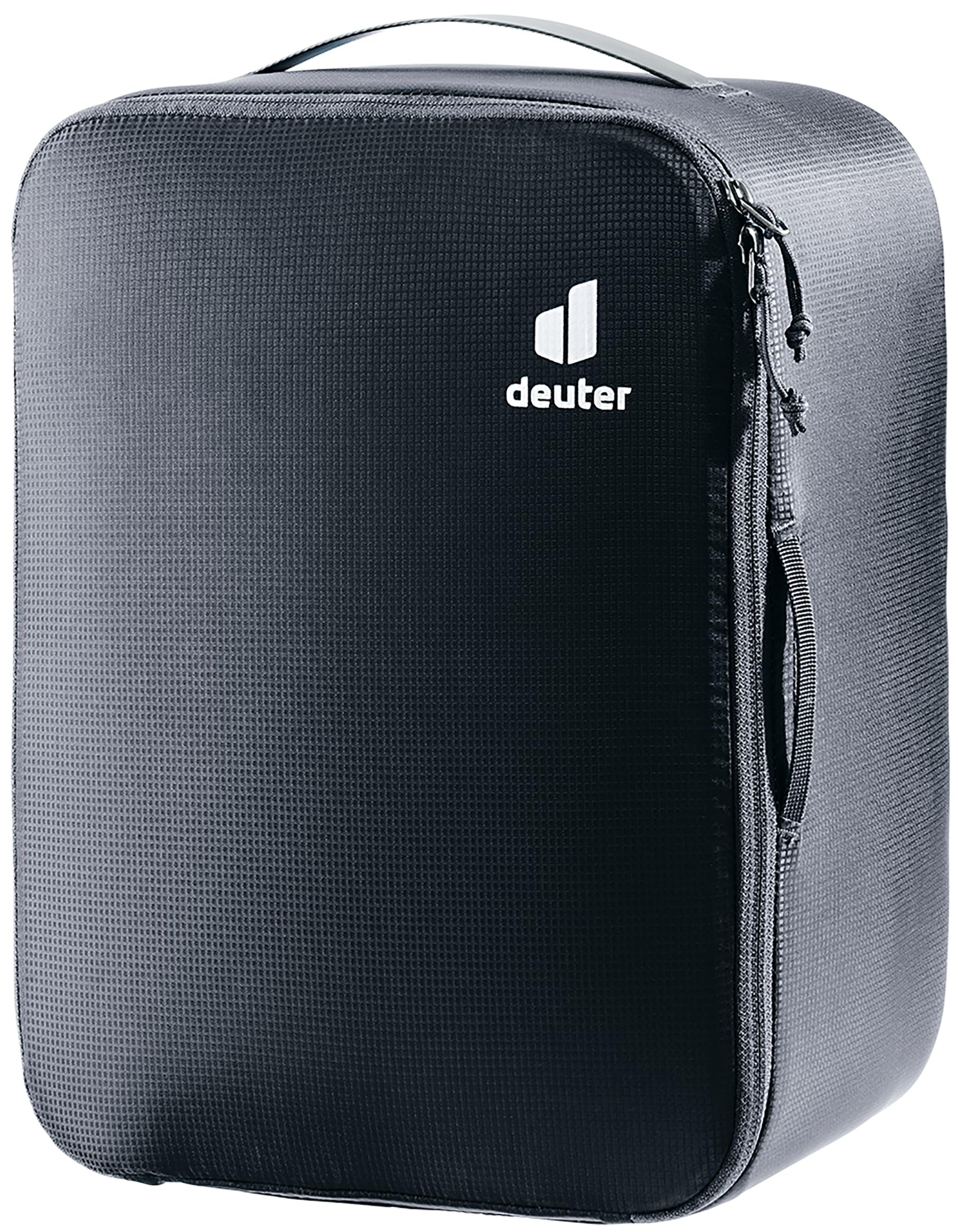Deuter Camera Box Two, funda de transporte compatible con cámara SLR/DSLR, bolsa de almacenamiento acolchada intercambiable para fotografía para viajes y senderismo, color negro