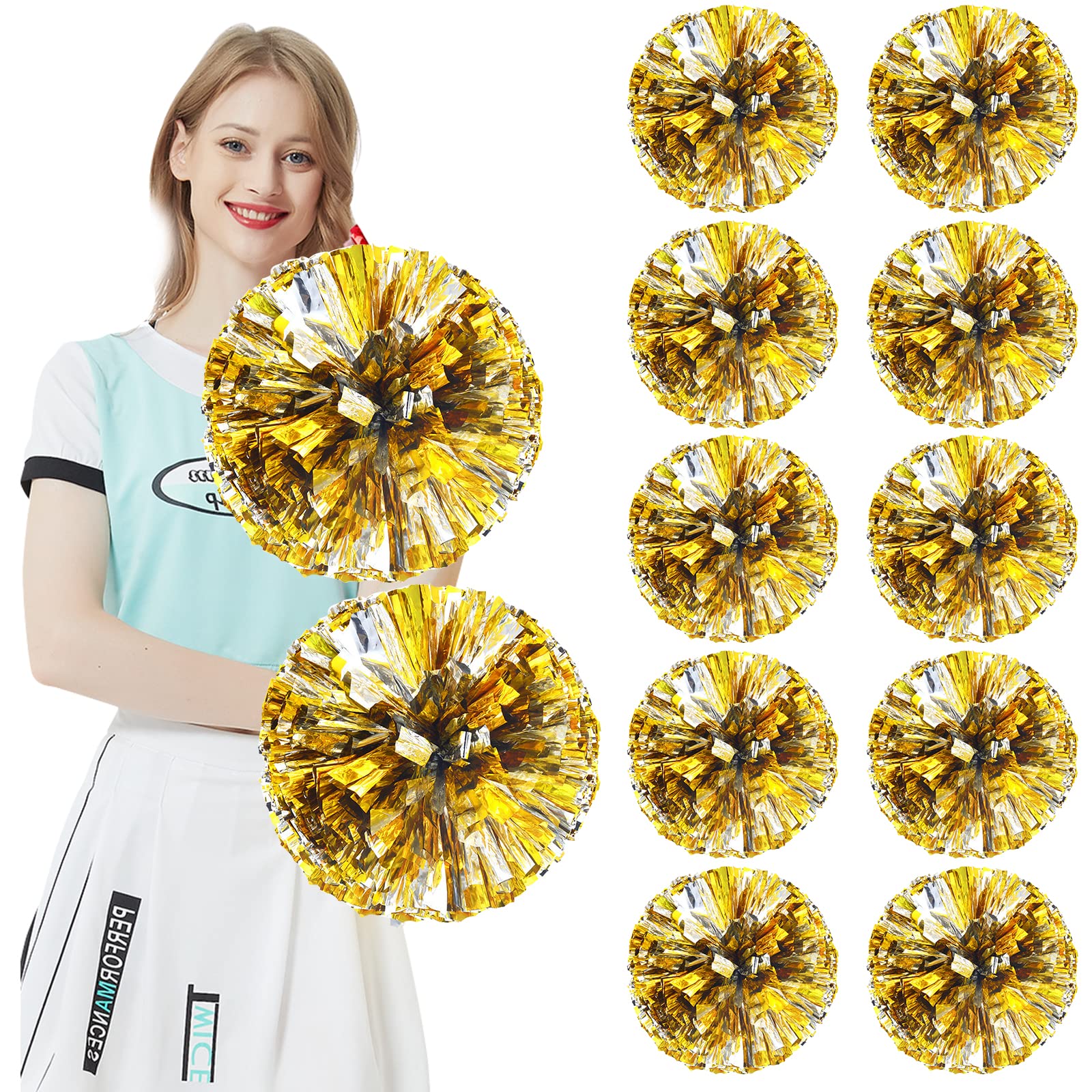Amazon.co.jp: CMD ポンポンチア ダンス 応援グッズ チアリーダー 30cm