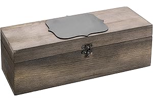 MyGift Rustic Wedding Confetti Box