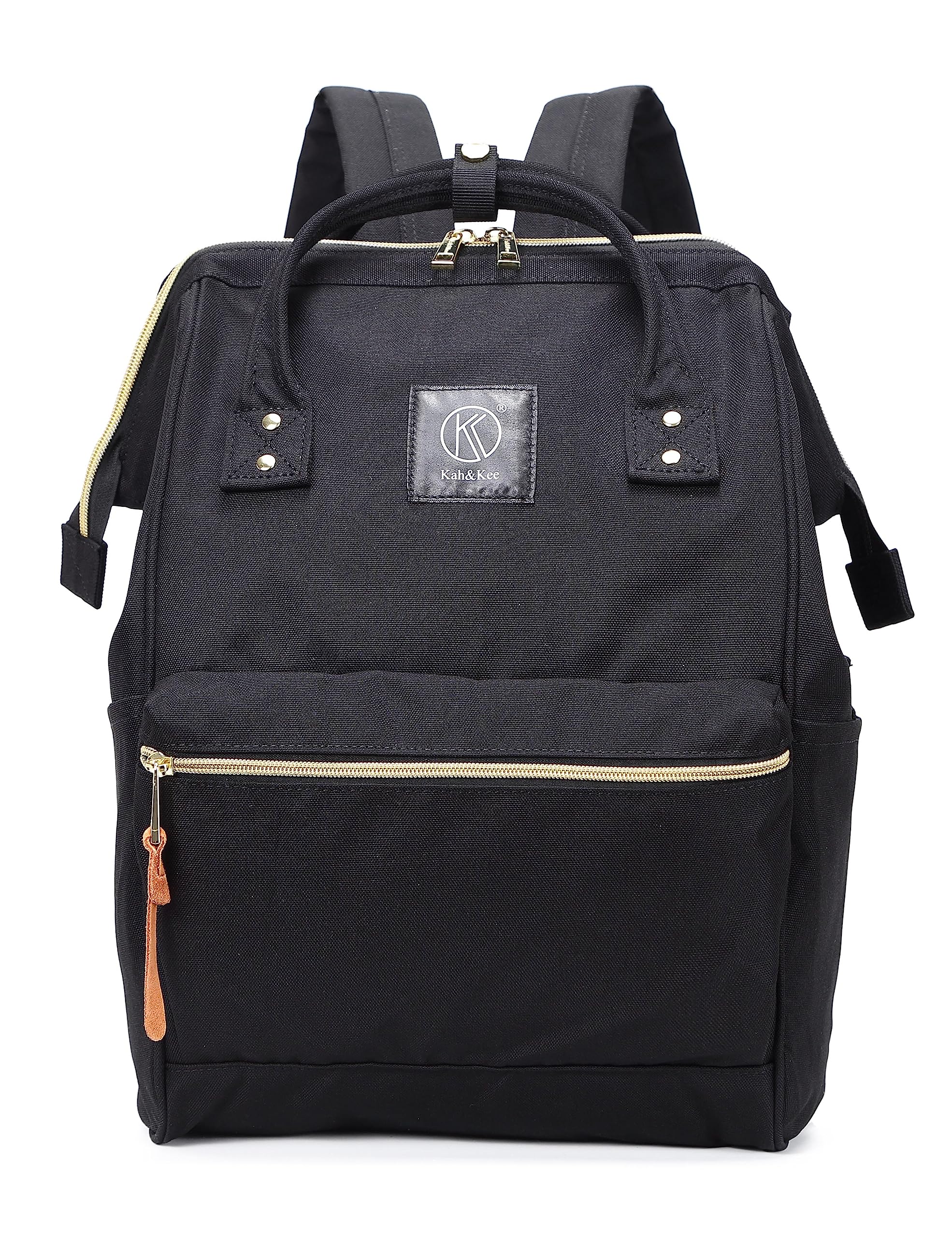 Kah&KeePolyester Travel Backpack Functional Anti-theft School Laptop for Women Men