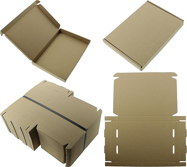 A-Z ® 100 x C5 A5 PIP BOX SHIPPING MAIL POSTAL LARGE LETTER BOXES SIZE  235mm x 165mm x 22mm