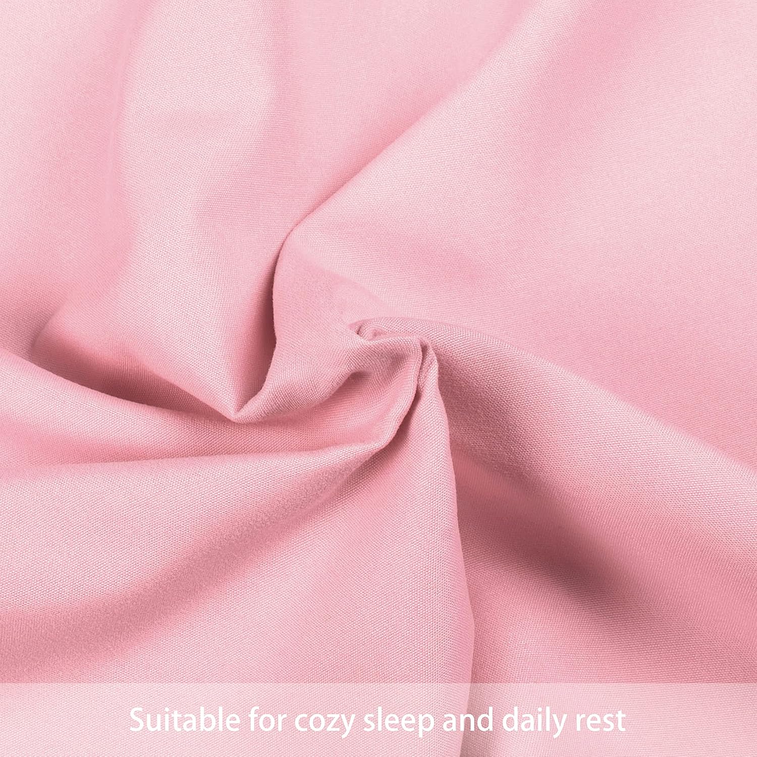FLXXIE 2 Pack Microfiber Toddler Pillowcases, 14x20 Inches Fits Baby Pillow Sized 12x16, 13x18 or 14x20, Soft and Cozy Small Travel Pillow Covers with Envelope Closure, Pink image 3