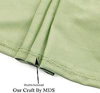 Vista 105 de MDS - Paquete de 50 bandas elásticas de elastano para silla, lazos elásticos para sillas con hebilla deslizante, ajuste universal para bodas, Acción