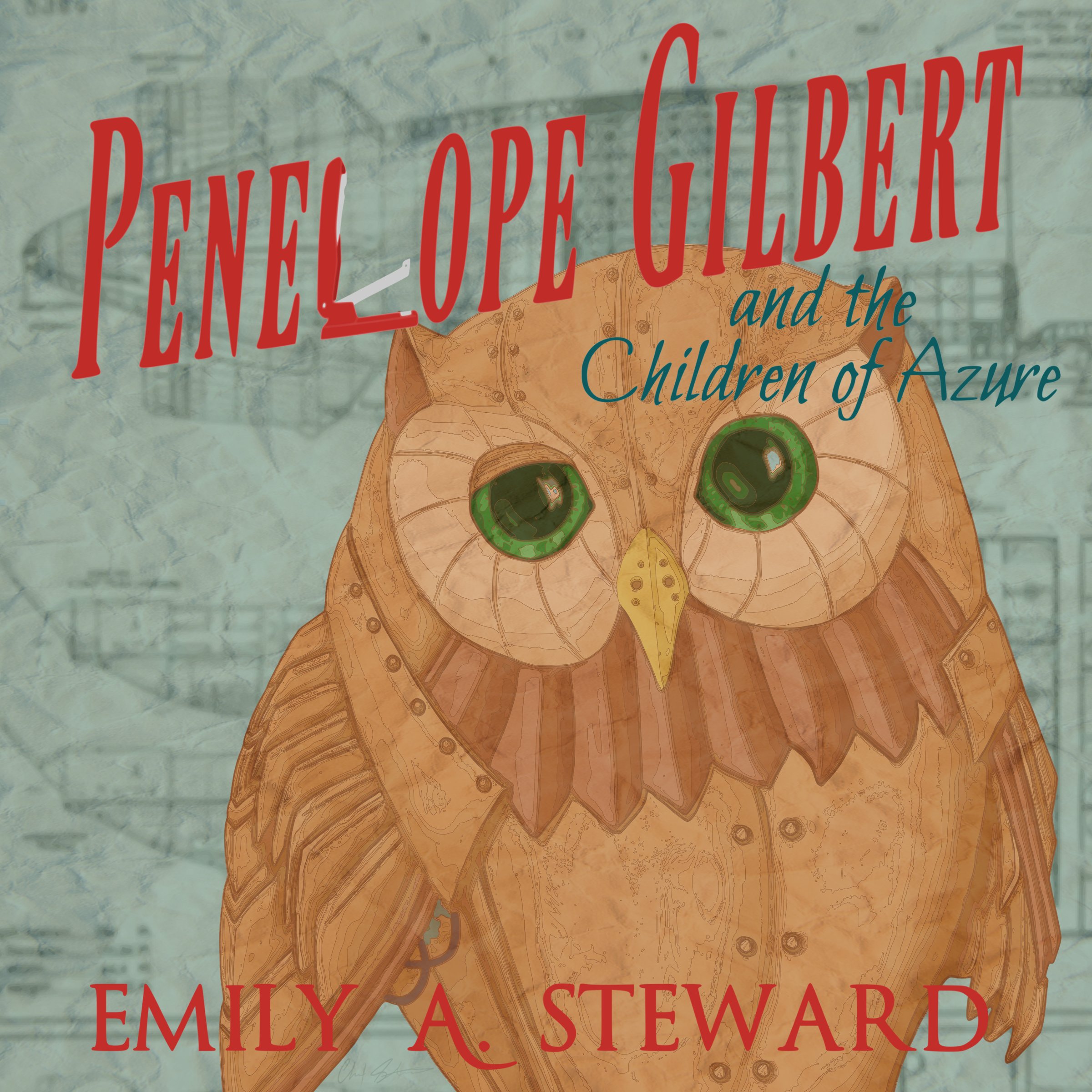 Cover art for Penelope Gilbert and the Children of Azure