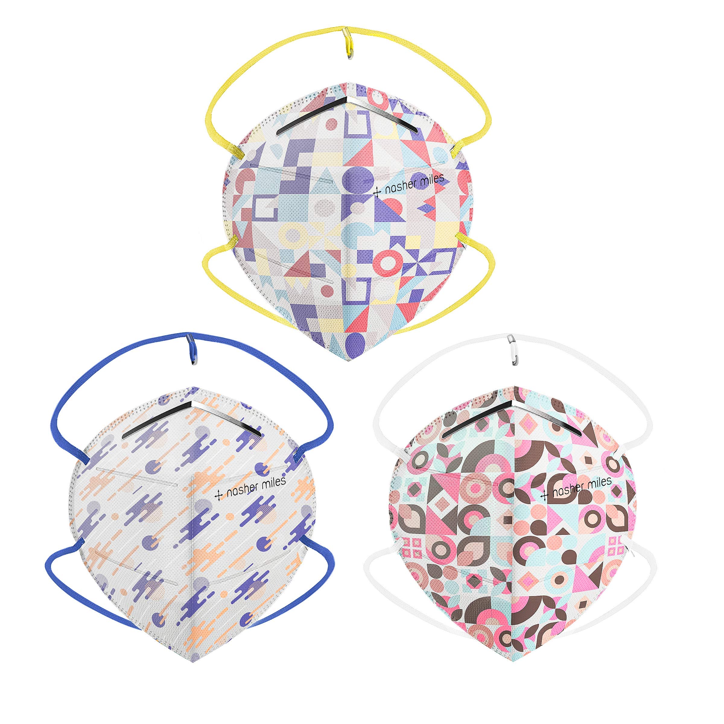 Nasher Miles Polypropylene Reusable N95 Face Mask (Blue, Orange, Purple, Pack Of 9) (B08KFL7CPY) Amazon Price History, Amazon Price Tracker