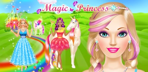 Magic Princess Salon: Spa, Makeup and Dress Up Jogos de Meninas
