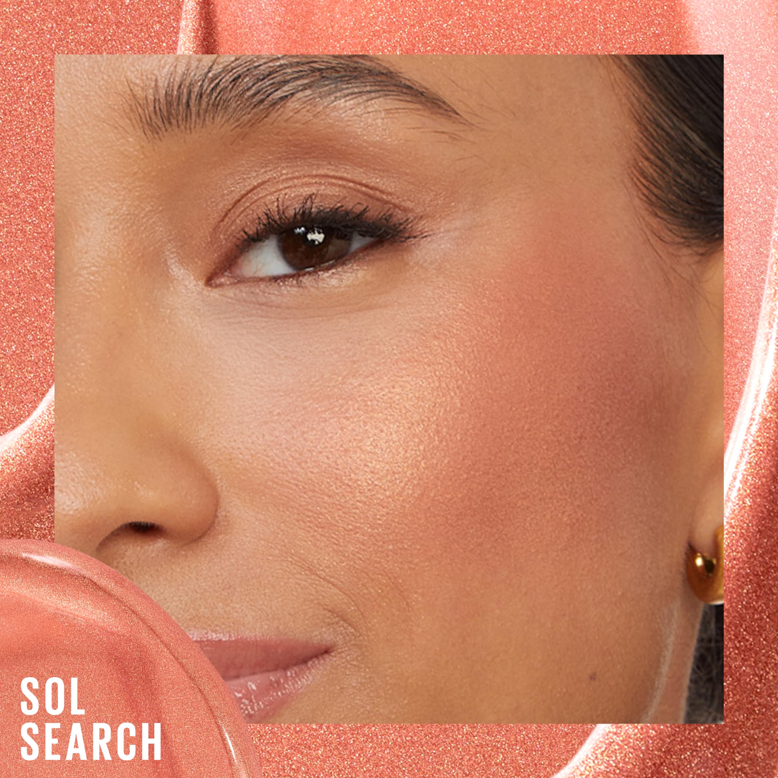 Maybelline New York Sunkisser Blush 03 Sol Search, rozświetlający róż, 4,7 ml