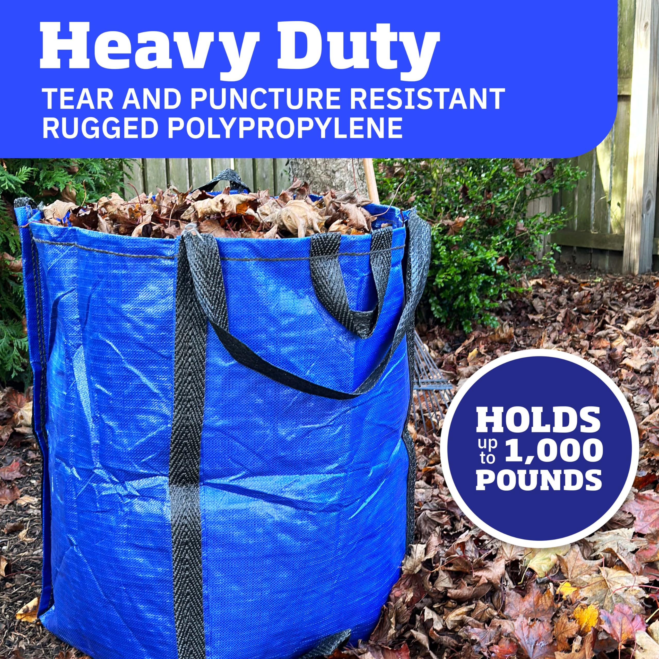 DURASACK Heavy Duty Yard Bags - 48 Gallon -2 DURASACK Heavy Duty Yard Bags - 48 Gallon -2