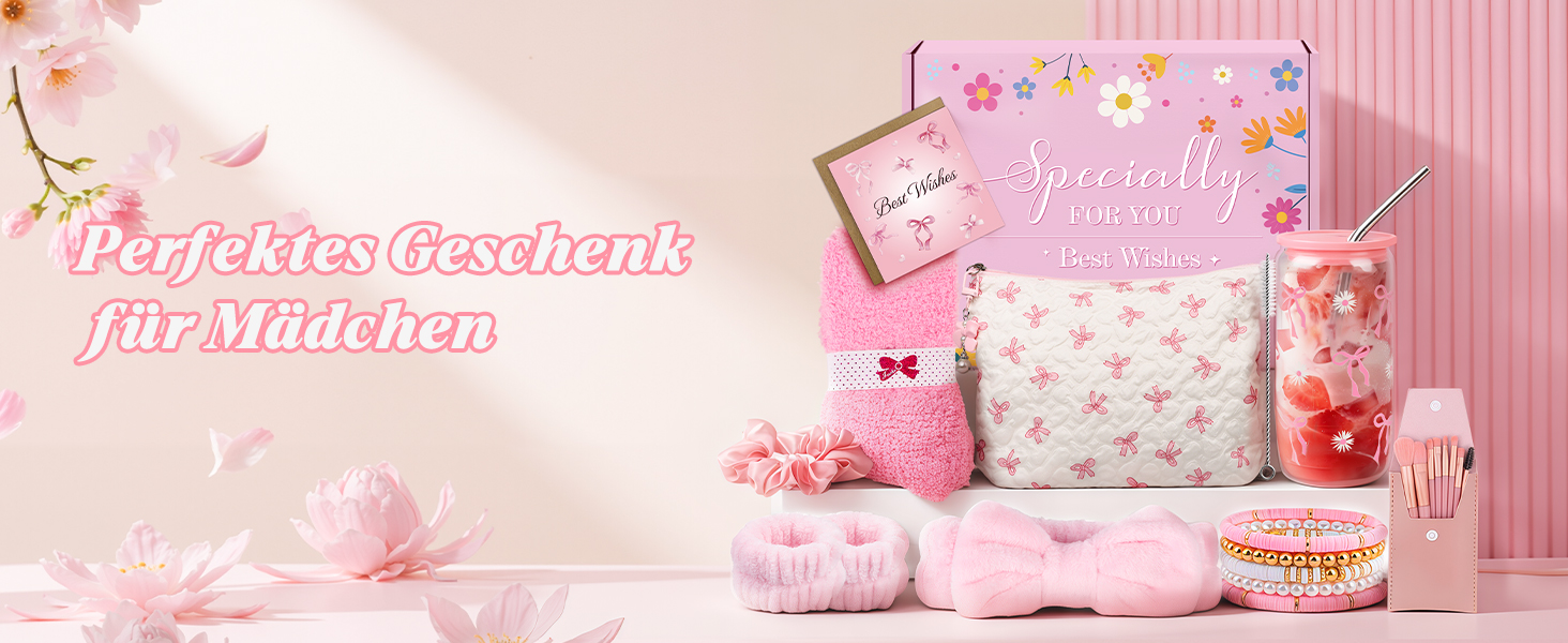 Schmetterlings Armband Mit Rosa Naturstein - Geburtstagsgeschenk Für 9-jährige Mädchen