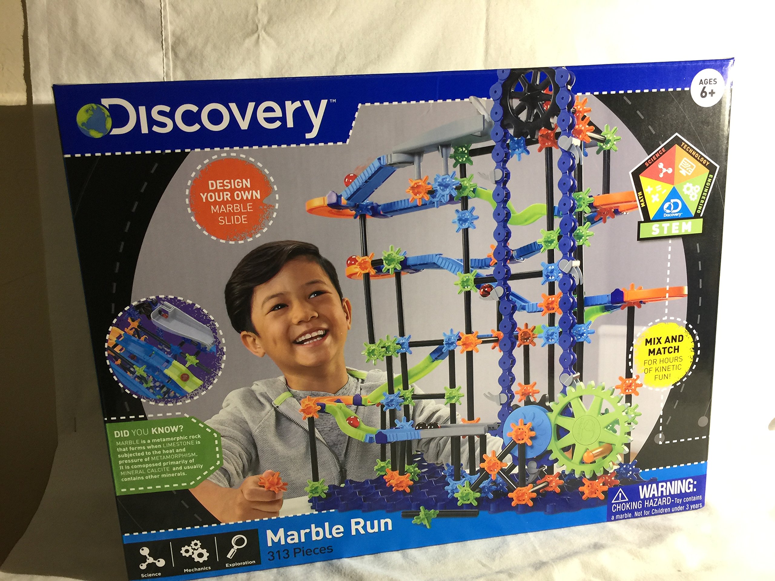 Discovery Kids Marble Run with over 300 pieces