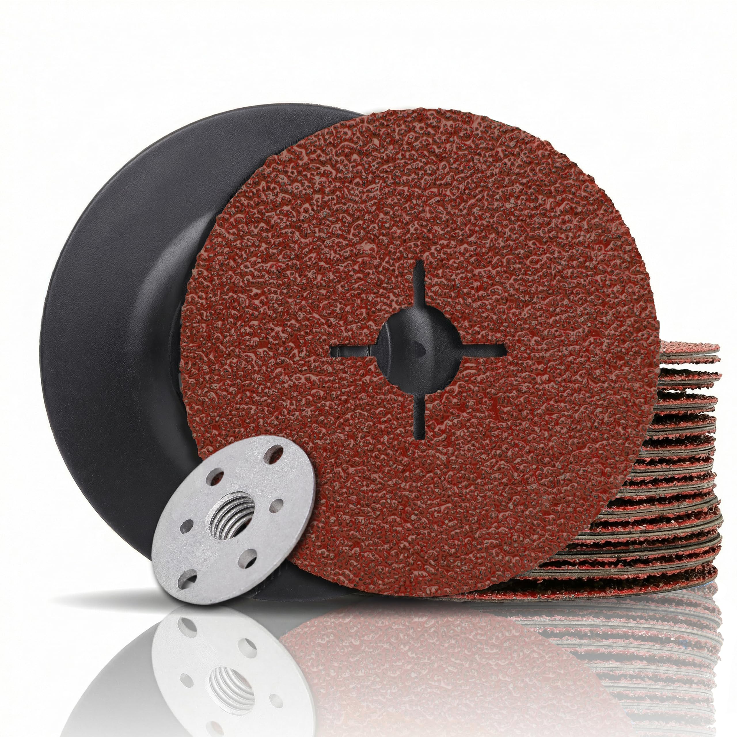 Resin Fiber Sanding Discs - 25 Pack for Angle Grinder -10 Resin Fiber Sanding Discs - 25 Pack for Angle Grinder -10